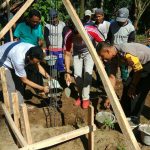 Peletakan Batu Pertama TK AN-NAJM Tanjungan Cikeusik