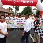 Kapolres Pandeglang AKBP Indra Lustianto Astomo. membuka Road Show