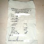 BUkti pembayaran LKS SMAN 7 Kota Tangerang