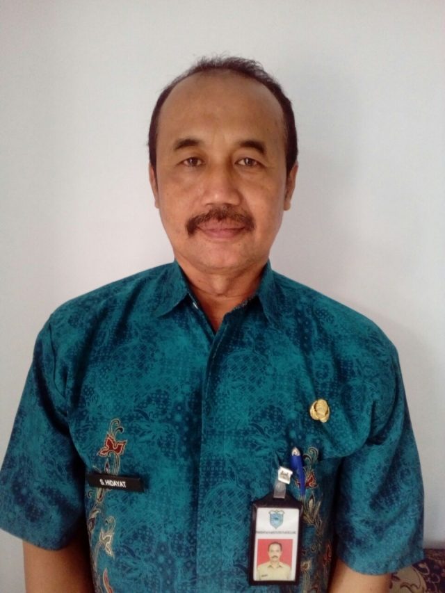 Kepala DPKPP Pandeglang, Syarif Hidayat,