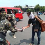 GP Ansor Jakut Bagikan Makan untuk warga di tengah Pandemi Corona
