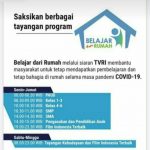 TVRI -program belajar di rumah- COVID-19