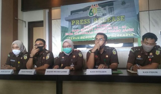 Kejari Muaro Jambi Rilis Capaian Kinerja