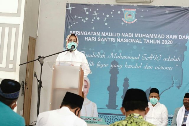 Airin kedepankan protokol Kesehatan padad Peringatan Maulid Nabi