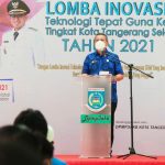 Benyamin di acara Lomba Teknologi Tepat Guna Tangsel