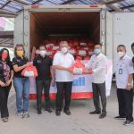 sinarmasland dan sembako untuk pasien covid