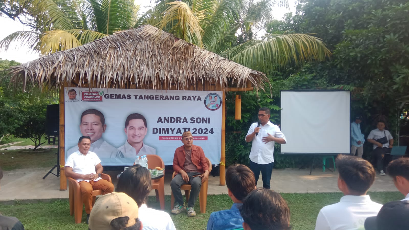 GERAKAN MUDA ANDRA SONI TANGERANG RAYA GELAR DEKLARASI DUKUNGAN.