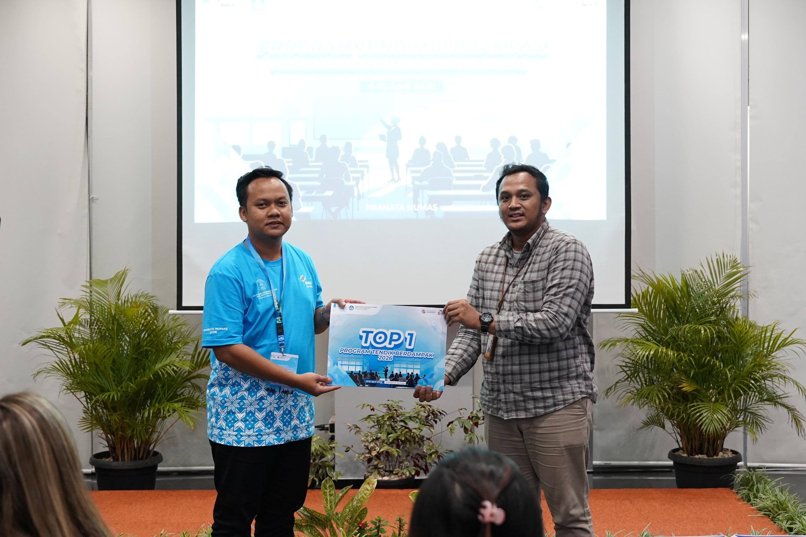 Tendik Mercu Buana Raih Top 1 Program Pranata Humas 2026