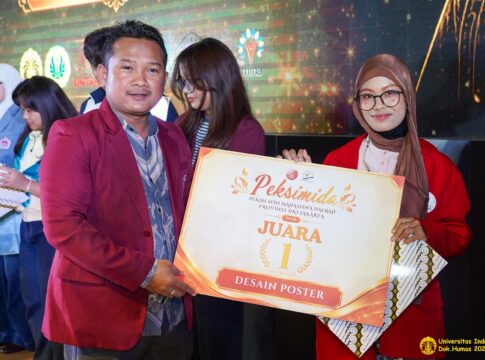 Mahasiswa DKV UMB Tunjukkan Daya Saing, Nia Ramadhani Juara Desain Poster Peksimida DKI 2026