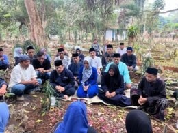 Ziarah dan Tahlilan Hari Kelima, Demokrat Pandeglang Kenang Pengabdian Agus Bustomi